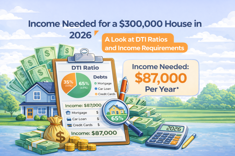Income Needed for a $300,000 House in 2026