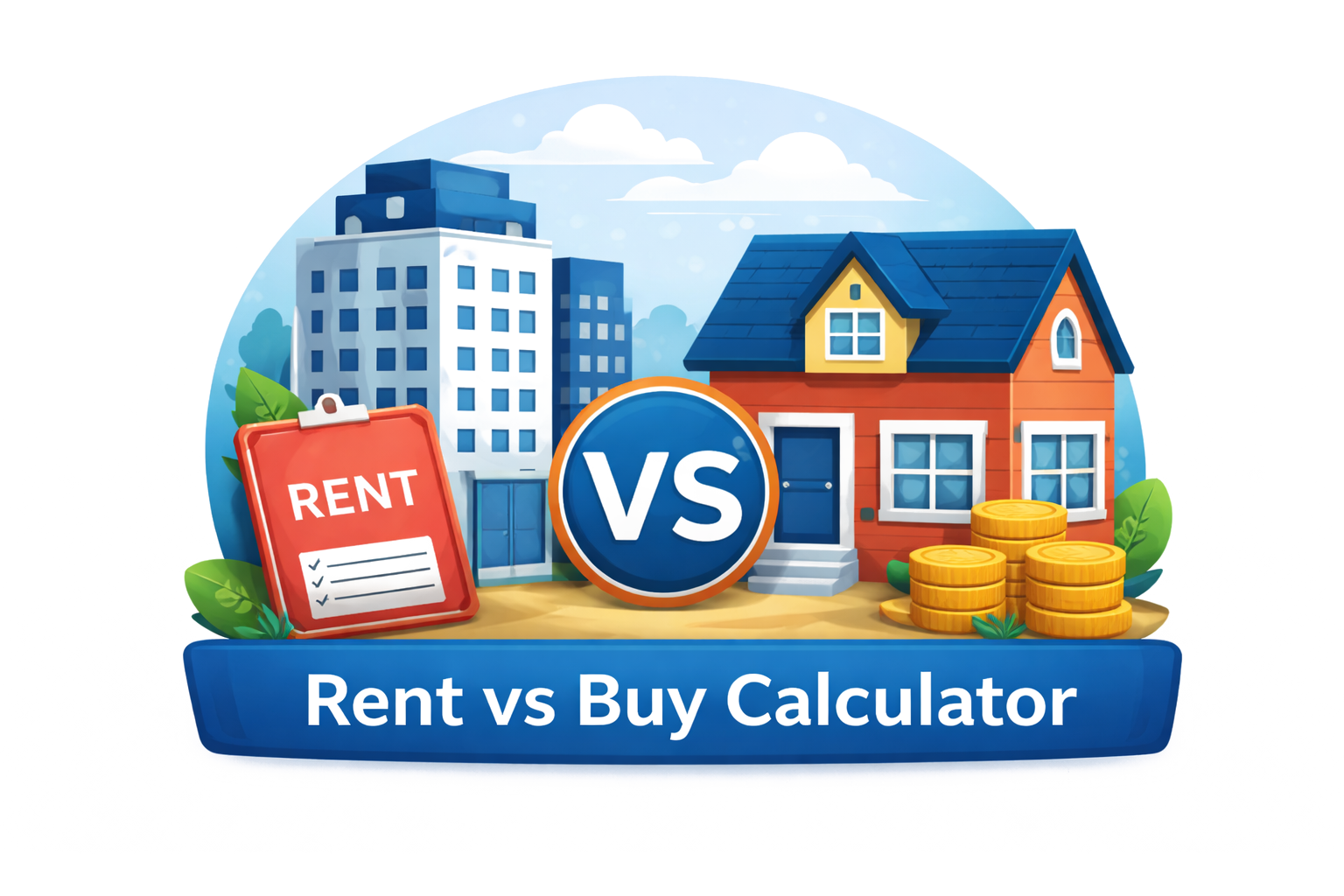 Rent vs buy decision comparison